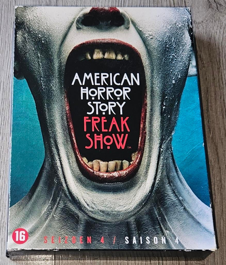 American Horror Story - Freak Show - Seizoen 4 DVD, Cd's en Dvd's, Dvd's | Tv en Series, Ophalen of Verzenden