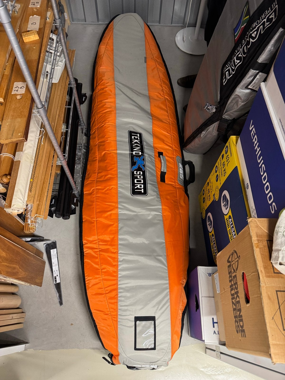 Complete Windsurf Set: F2 Power Glide 130L met 2 Zeilen, Ophalen, 250 tot 300 cm, Gebruikt, 3.5 tot 5 m²