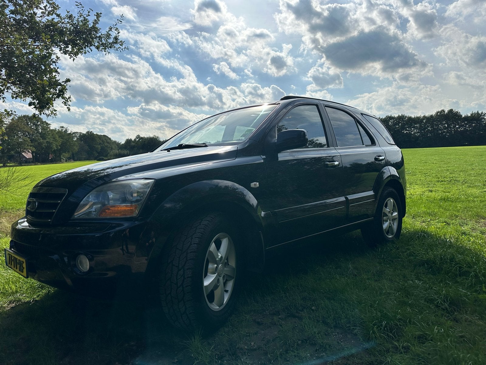 Kia Sorento 3.3 V6 AUT 2007 Zwart, Automaat, 1886 kg, Zwart, Origineel Nederlands