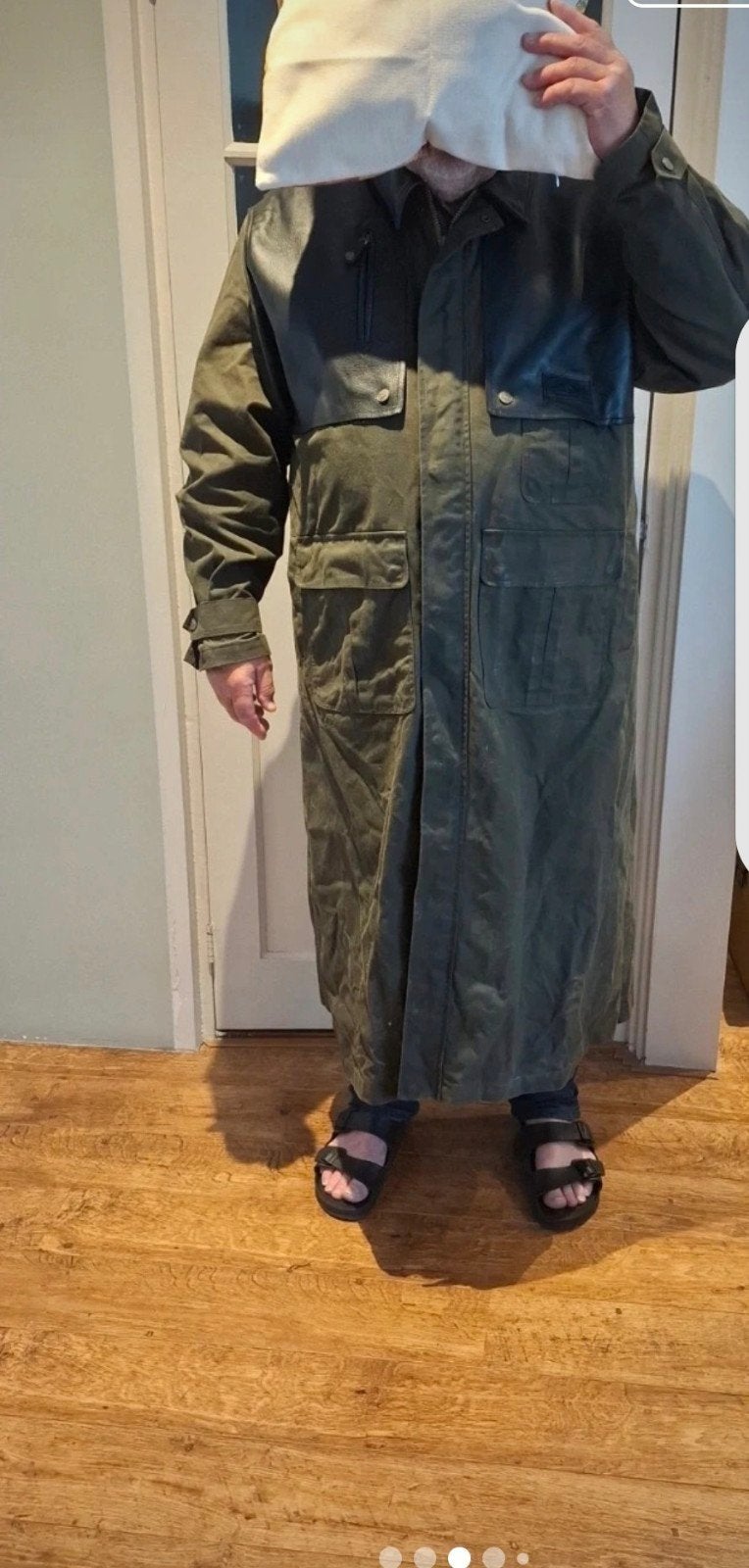 Harley-Davidson lange jas/regenjas, Ophalen