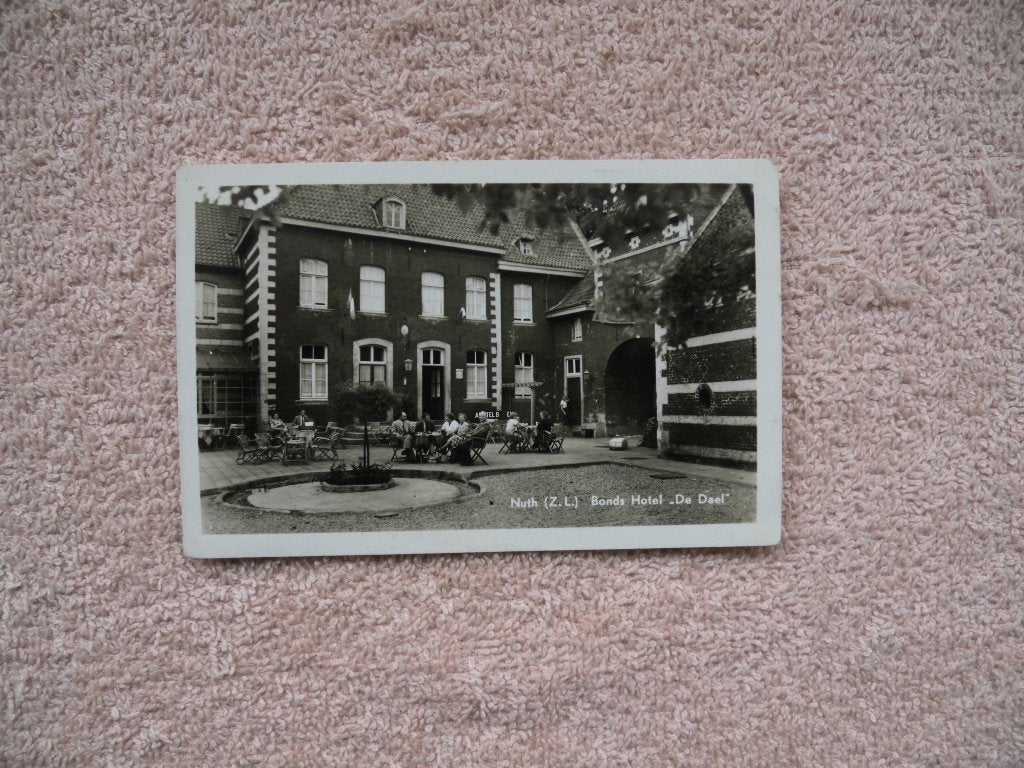 Nuth - Bonds Hotel De Dael., Ophalen of Verzenden, 1940 tot 1960, Gelopen, Limburg