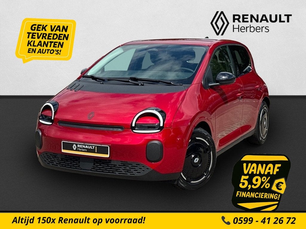 Renault Twingo urban range techno 27.5 kWh NIEUWSTE MODEL /, Auto's, Renault, Automatische klimaatregeling, 4 stoelen, Nieuw, Hatchback