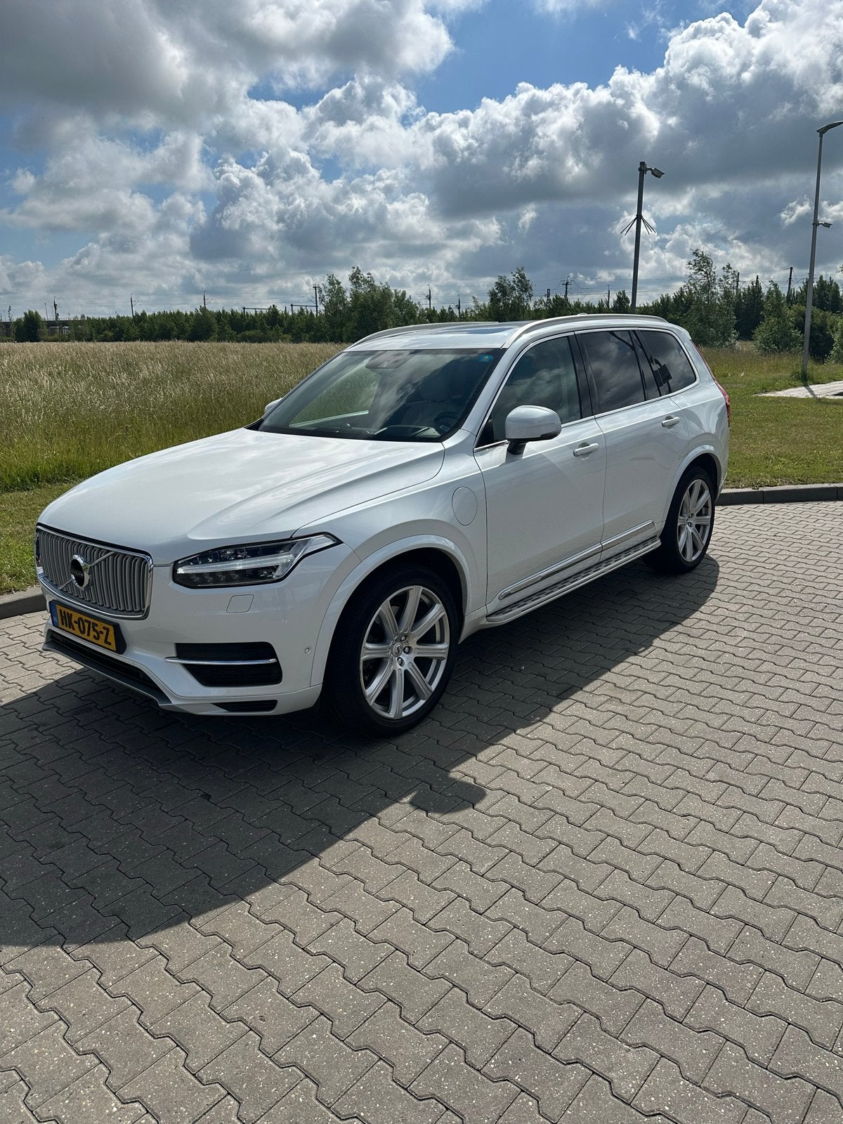 Volvo XC90 2.0 T8 Twin Engine AWD Luchtvering Wit, Euro 6, 1969 cc, 7 stoelen, Wit