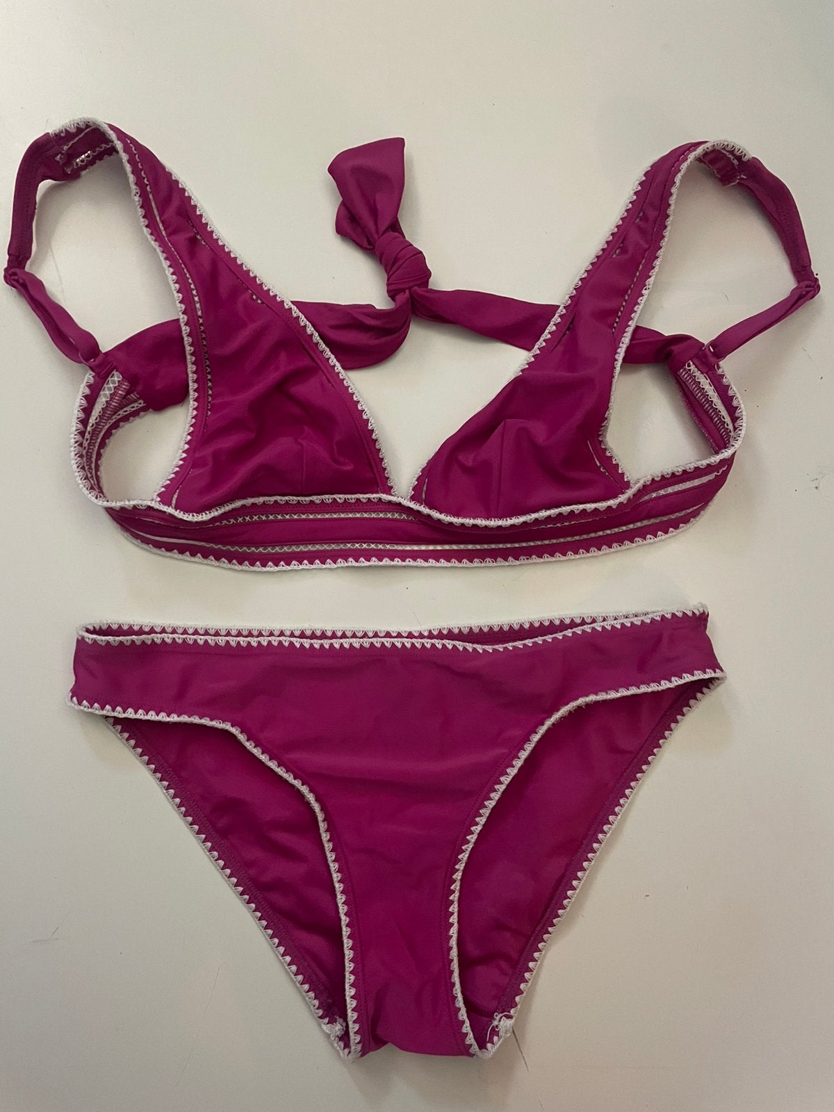 Bikini paars/roze, Kleding | Dames, Badmode en Zwemkleding, Ophalen of Verzenden, Zo goed als nieuw, Paars, Bikini