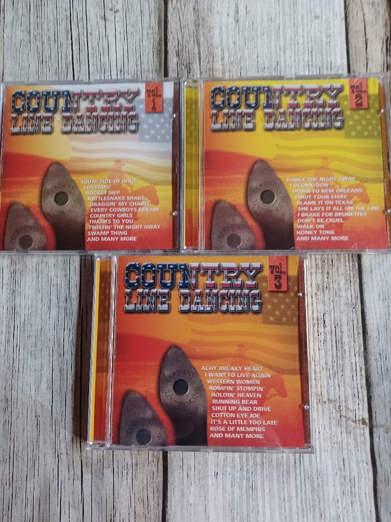 Country Linedancing 1 t/m 3, Ophalen of Verzenden, Gebruikt, Boxset, Country