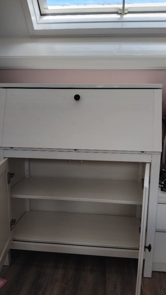 Ikea hemnes bureau, Ophalen, Gebruikt, Secretaire, 46 cm