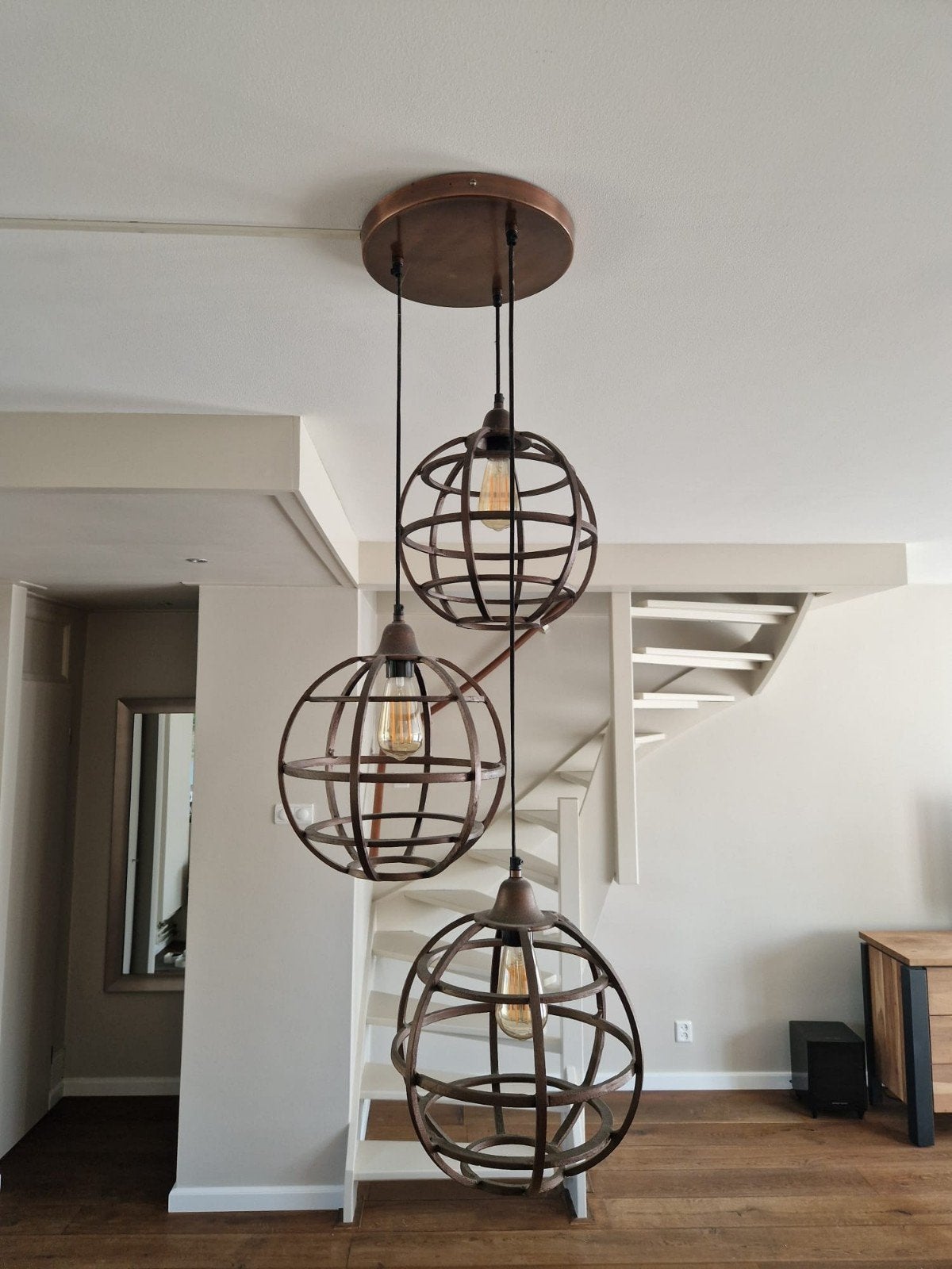Hanglamp, Ophalen