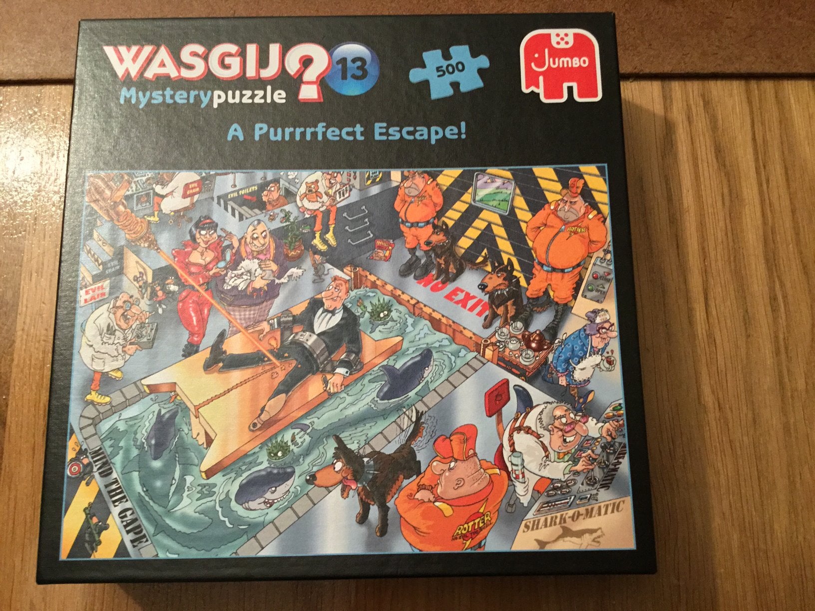 Wasgij puzzel nr. 13 500 stuks, Ophalen of Verzenden, 500 t/m 1500 stukjes, Zo goed als nieuw
