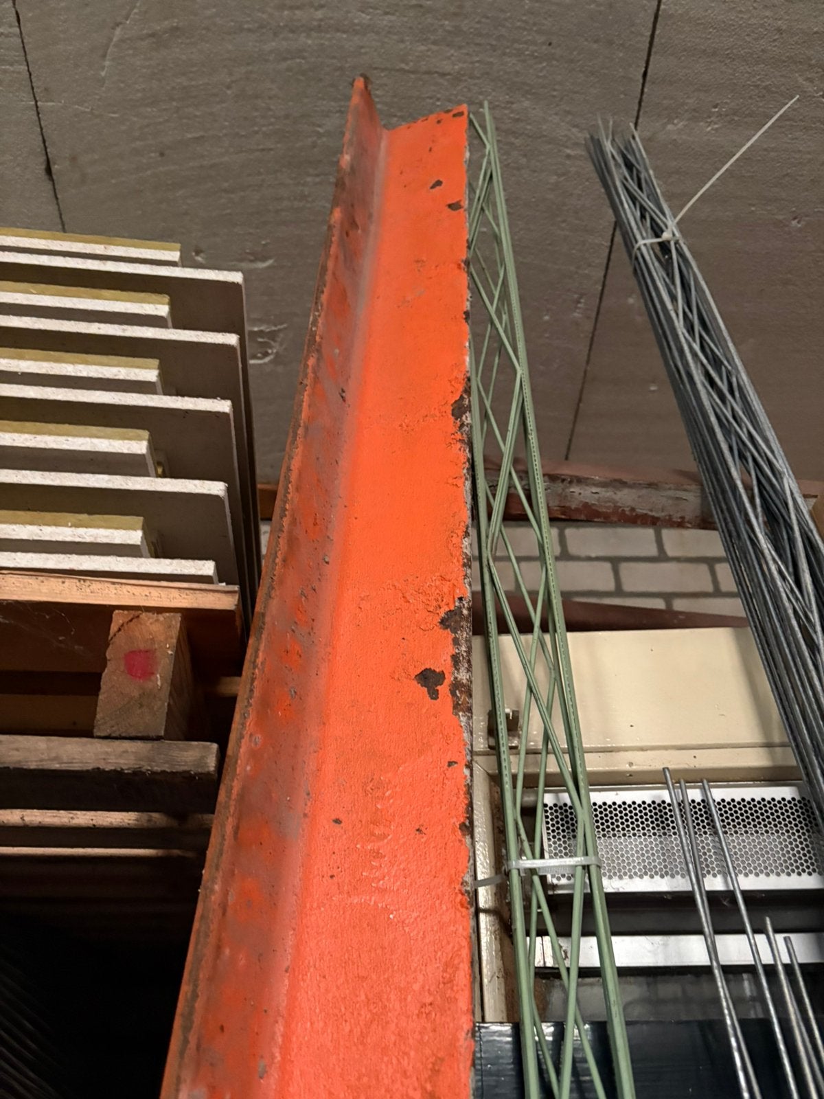 Latei ijzer 3 mtr lang 120 mm x 85 mm. Dik 12mm, Ophalen, Gebruikt, IJzer