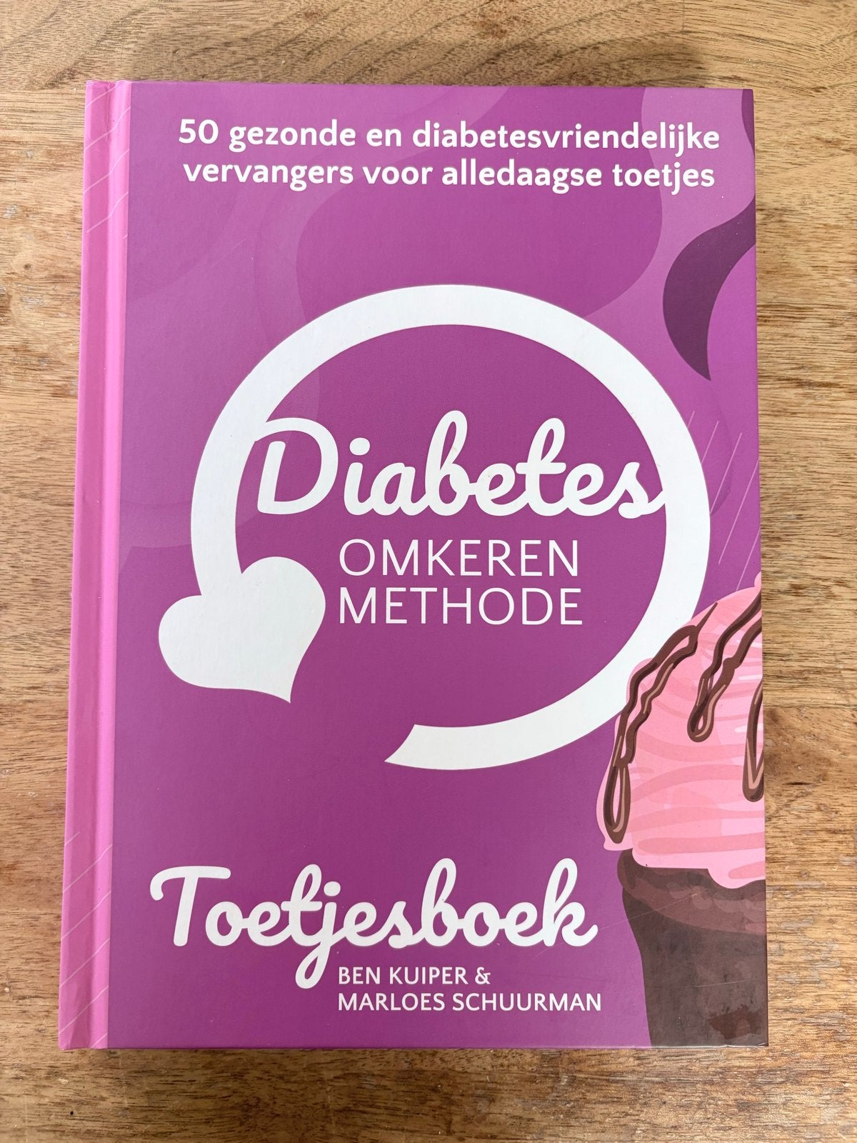 Diabetes Omkeren Methode Toetjesboek - Gezonde Desserts, Ophalen of Verzenden, Zo goed als nieuw, Dieet en Voeding