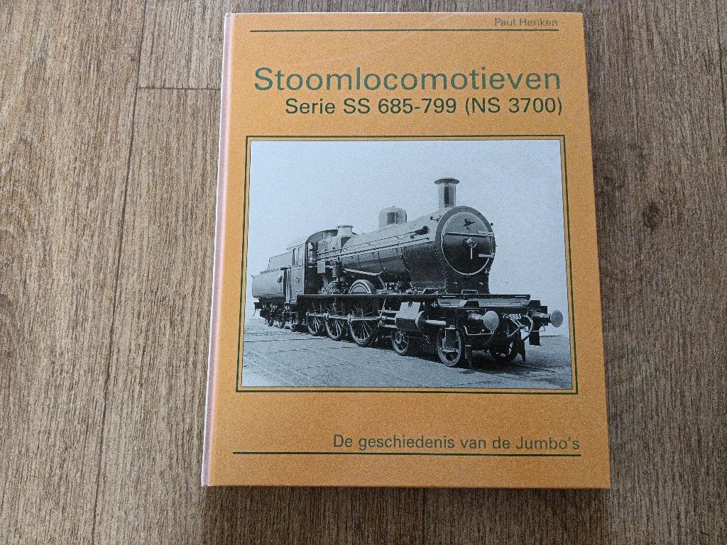 Stoomlocomotieven Serie SS 685-799 (NS 3700), Ophalen of Verzenden, Gebruikt, Trein, Boek of Tijdschrift