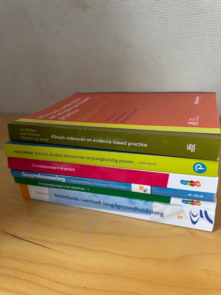 Verpleegkunde boeken, Boeken, Ophalen of Verzenden, Beta, Zo goed als nieuw, HBO