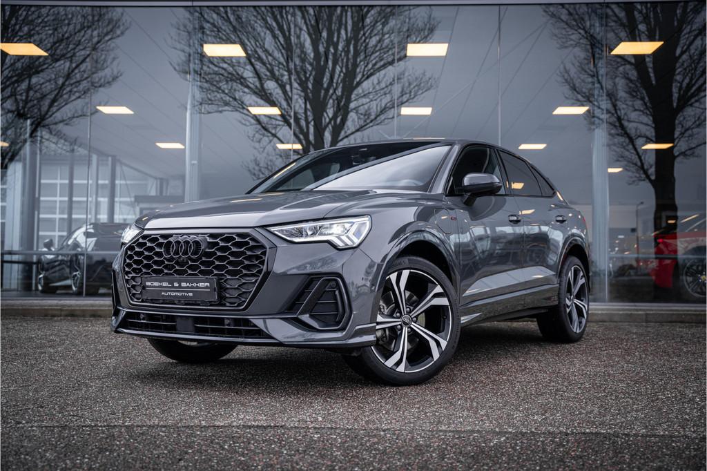 Audi Q3 Sportback 45 TFSI e S Edition - 20inch - Optiek zwar, 12 maanden, Zwart, Hybride Elektrisch/Benzine, 550 kg