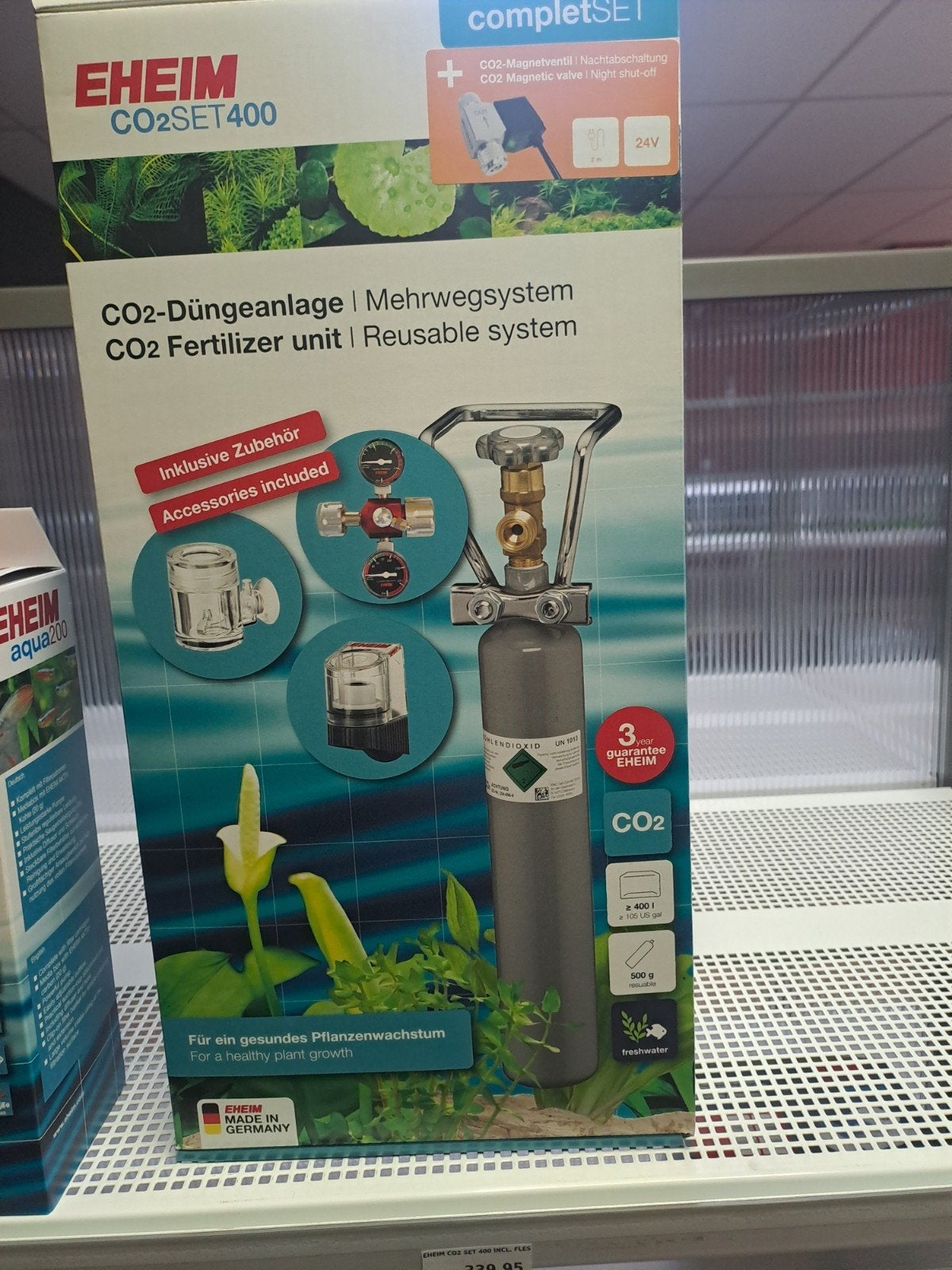 CO2 set Eheim 400, Dieren en Toebehoren, Vissen | Aquaria en Toebehoren, Nieuw, Inclusief toebehoren, Eheim, Ophalen