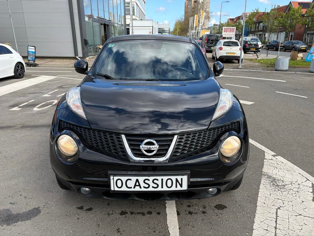 Super gave Nissan Juke 1.6 Turbo, Auto's, Stof, Zwart, Zwart, Bedrijf