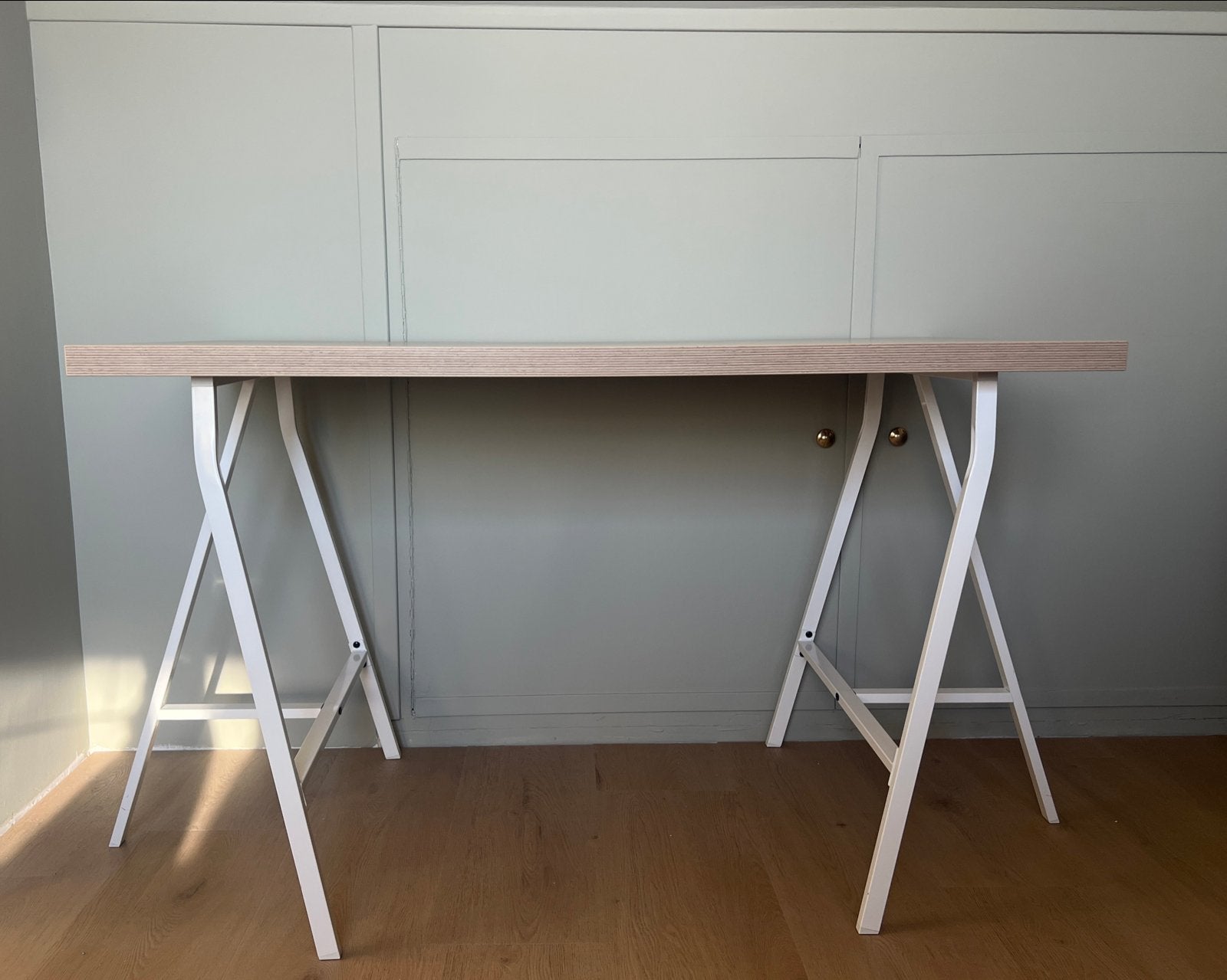 IKEA bureau 120 cm HAY Loop stijl (moet weg), Ophalen, Gebruikt, Hout, IKEA
