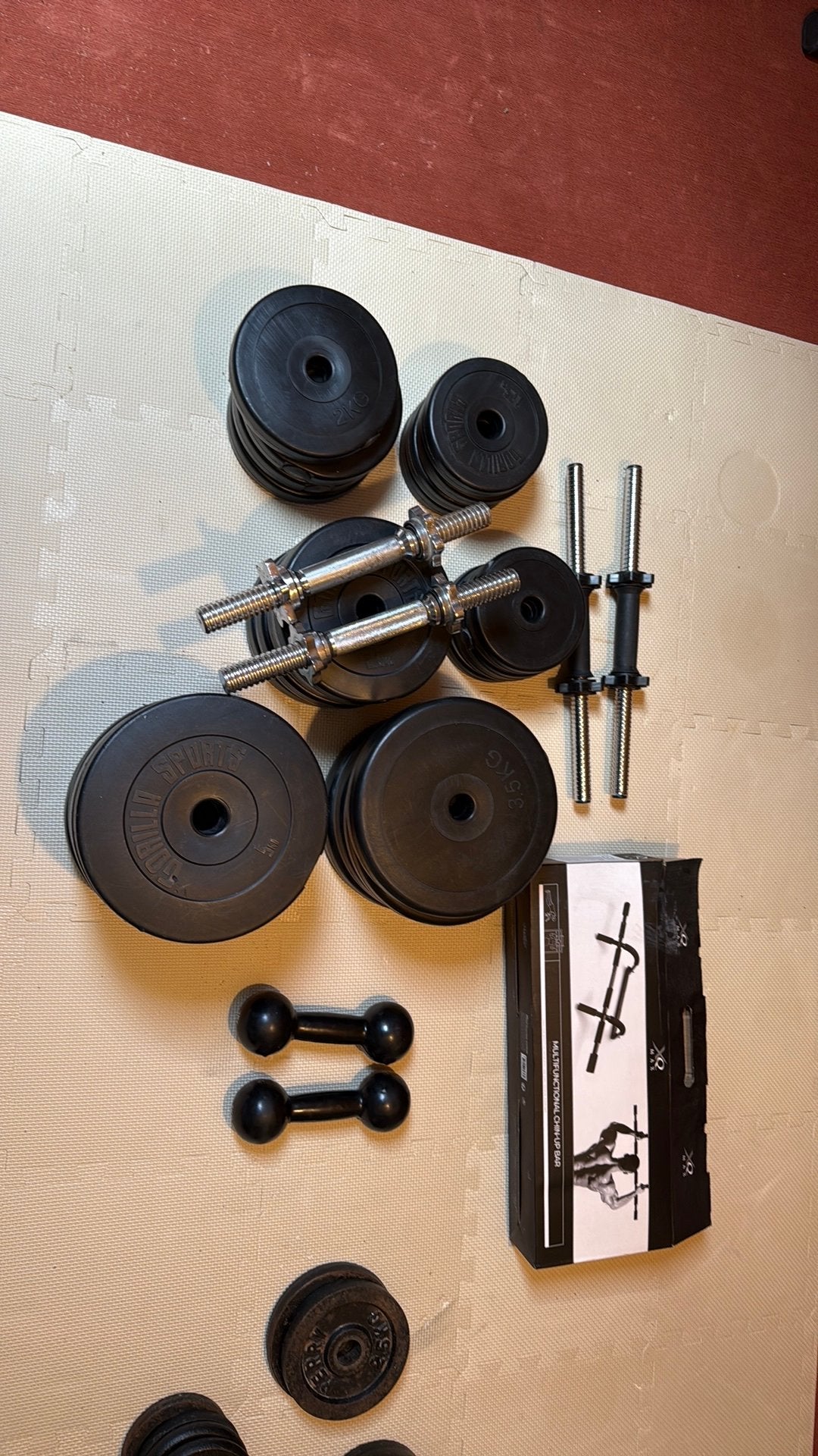 Dumbells en gewichten, Ophalen, Zo goed als nieuw, Dumbbell