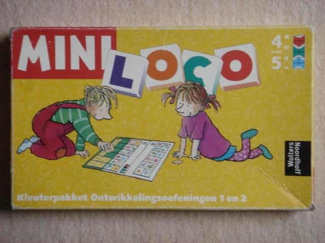 Mini LOCO Kleuterpakket Ontwikkelingsoefeningen 1 & 2, Ophalen, Gebruikt