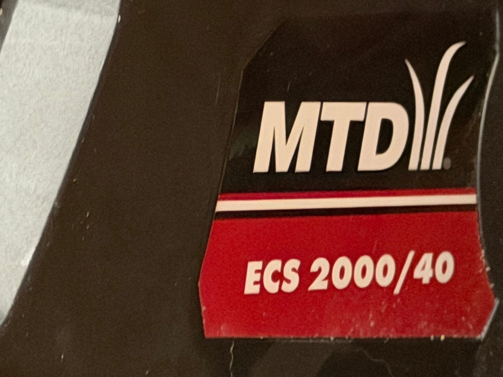 MTD ECS 2000/40 Elektrische kettingzaag, Tuin en Terras, Ophalen, Cirkelmaaier, Gebruikt, Elektrische grasmaaier
