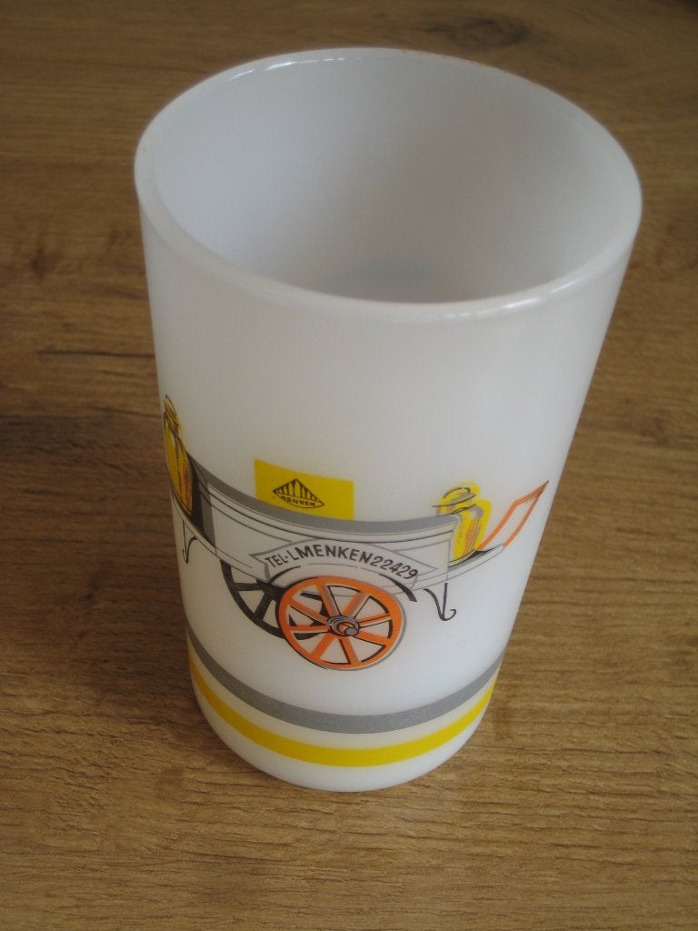melkglas melkinrichting menken (zuivel), Verzamelen, Ophalen of Verzenden, Zo goed als nieuw, Gebruiksvoorwerp