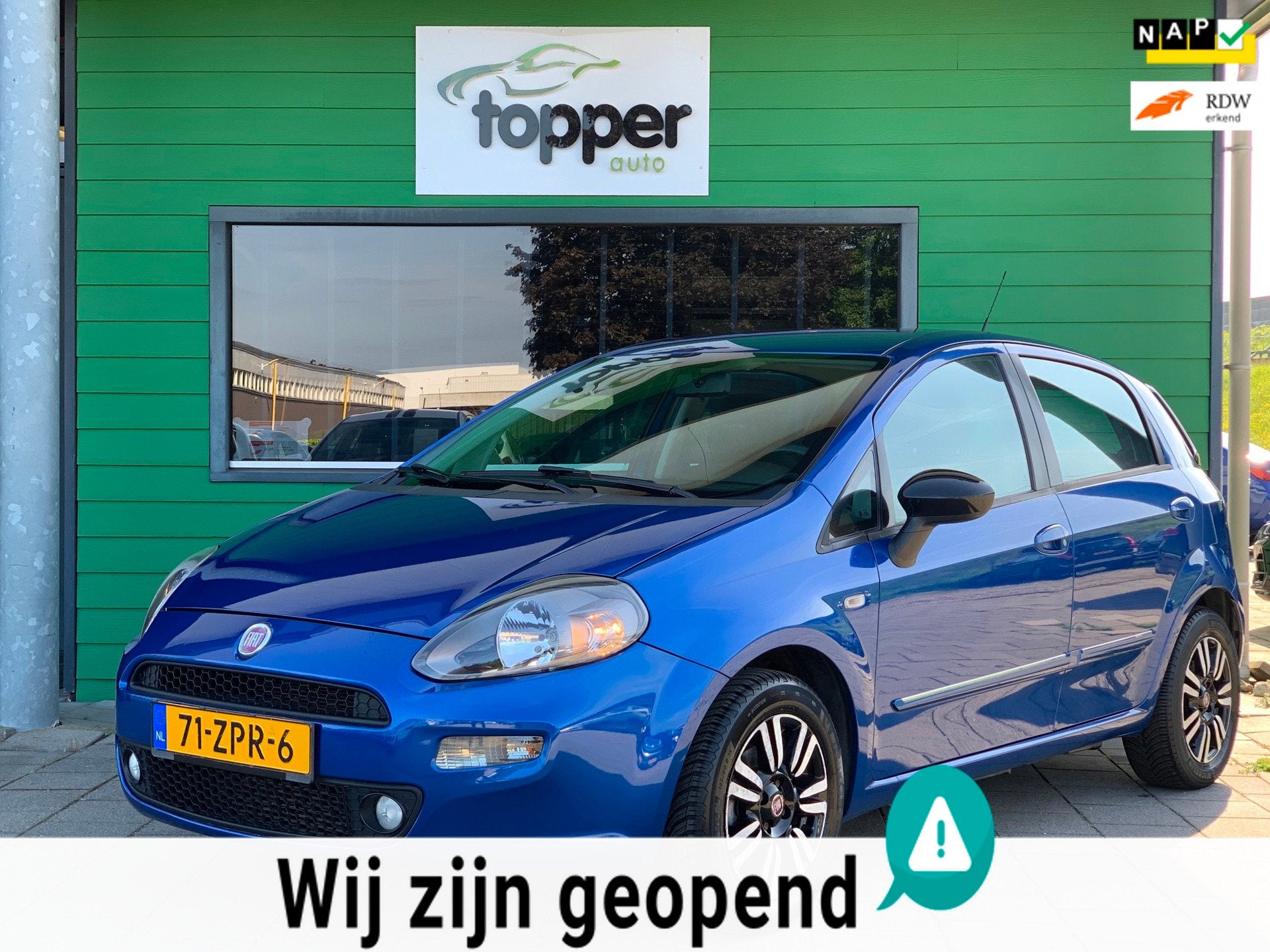 Fiat Punto Evo 0.9 TwinAir Easy|2e Eigenaar|CruiseControl|Ai, Voorwielaandrijving, Euro 5, 86 pk, Gebruikt