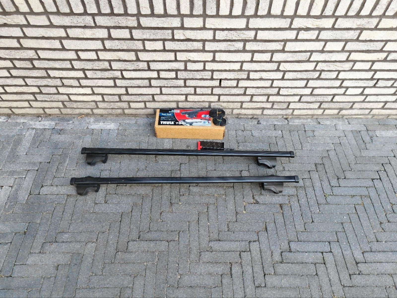 Thule Dakdragerset met Rapid System 755, Auto diversen, Ophalen, Gebruikt