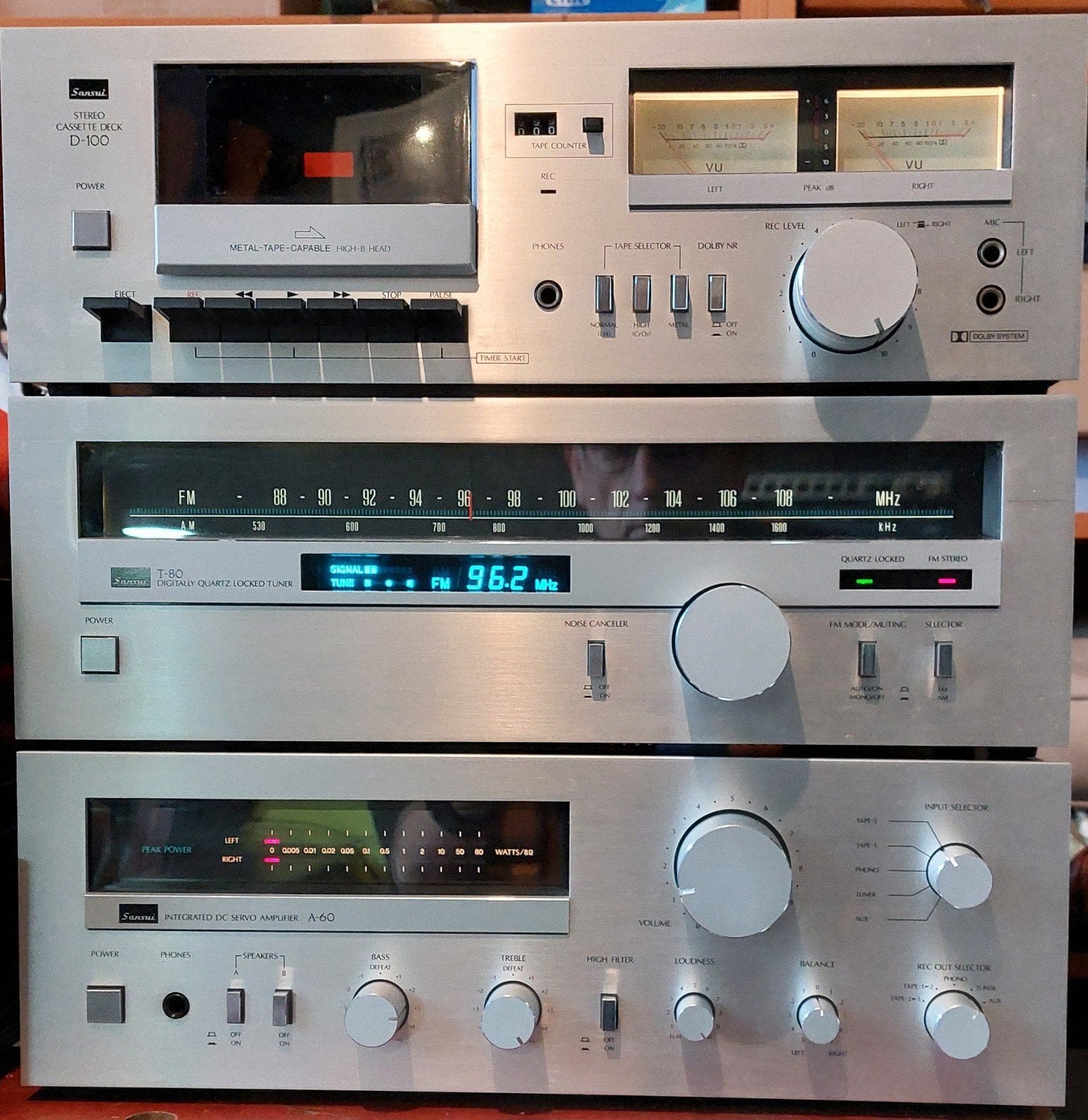 SANSUI STEREOSET, Ophalen, Cassettedeck, Overige merken