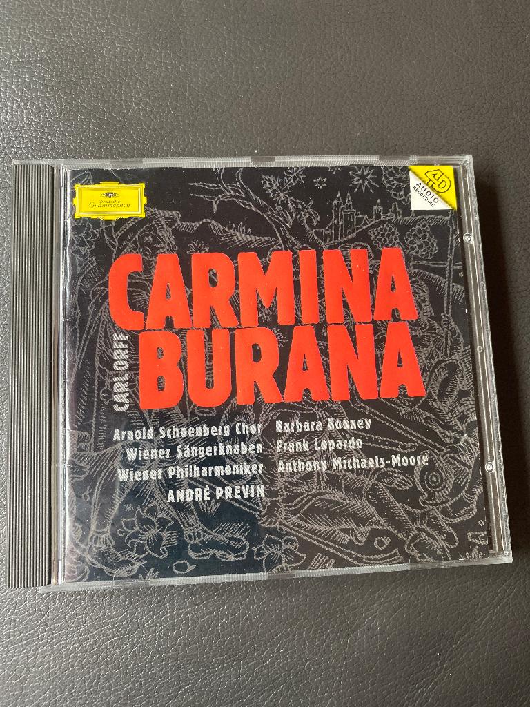 Carl Orff : Carmina Burana ( cd ), Cd's en Dvd's, Ophalen of Verzenden, Modernisme tot heden, Zo goed als nieuw, Overige typen