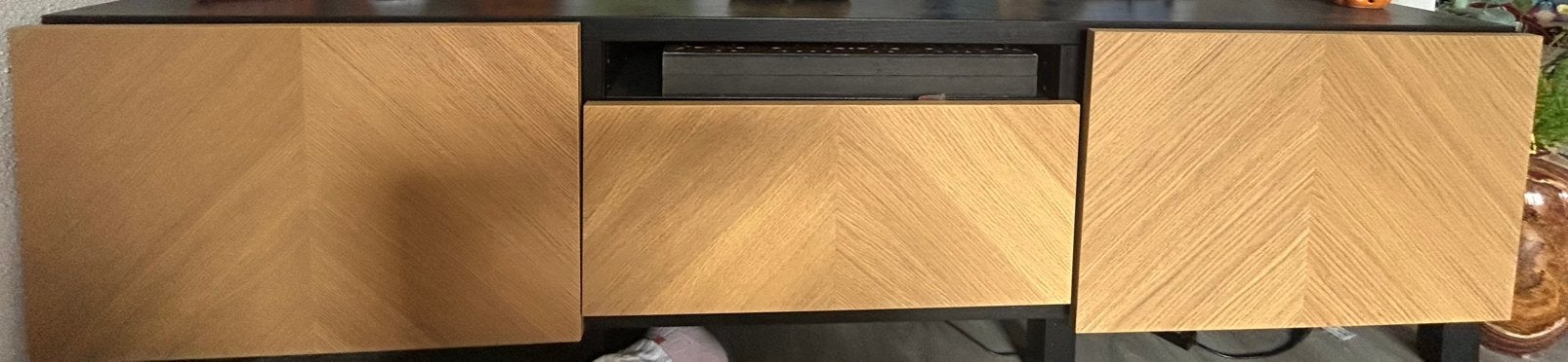 IKEA Besta TV Bench, Ophalen, ., 150 tot 200 cm, Zo goed als nieuw