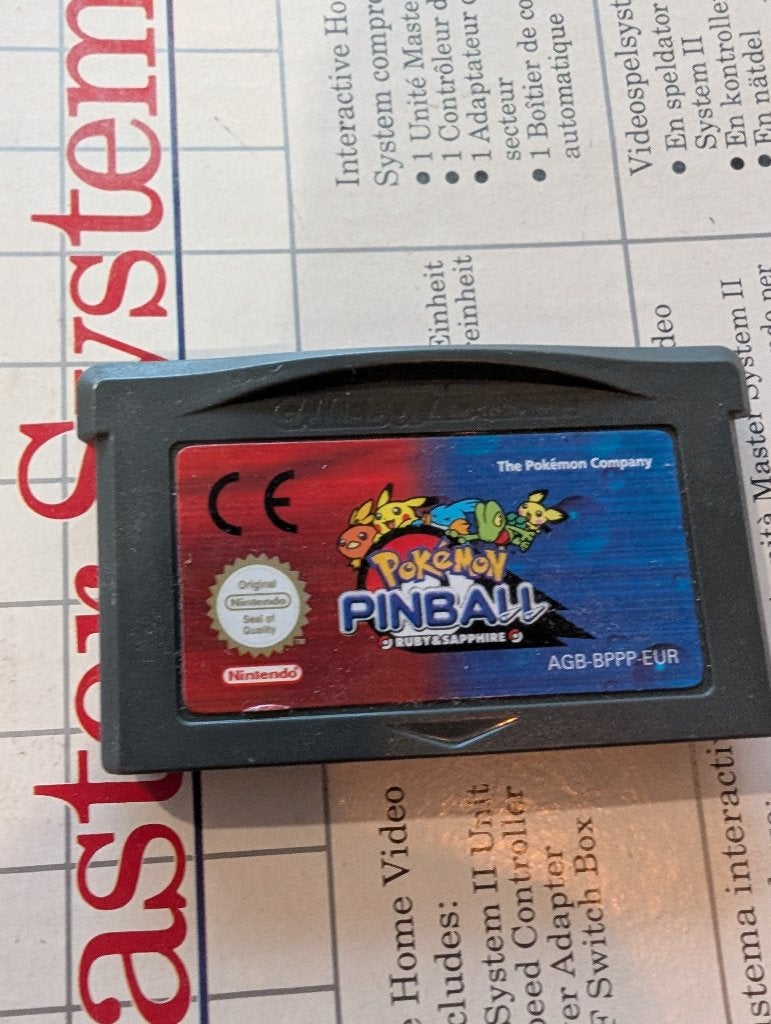 Pokemon pinball, Ophalen, Gebruikt, Overige genres, 1 speler