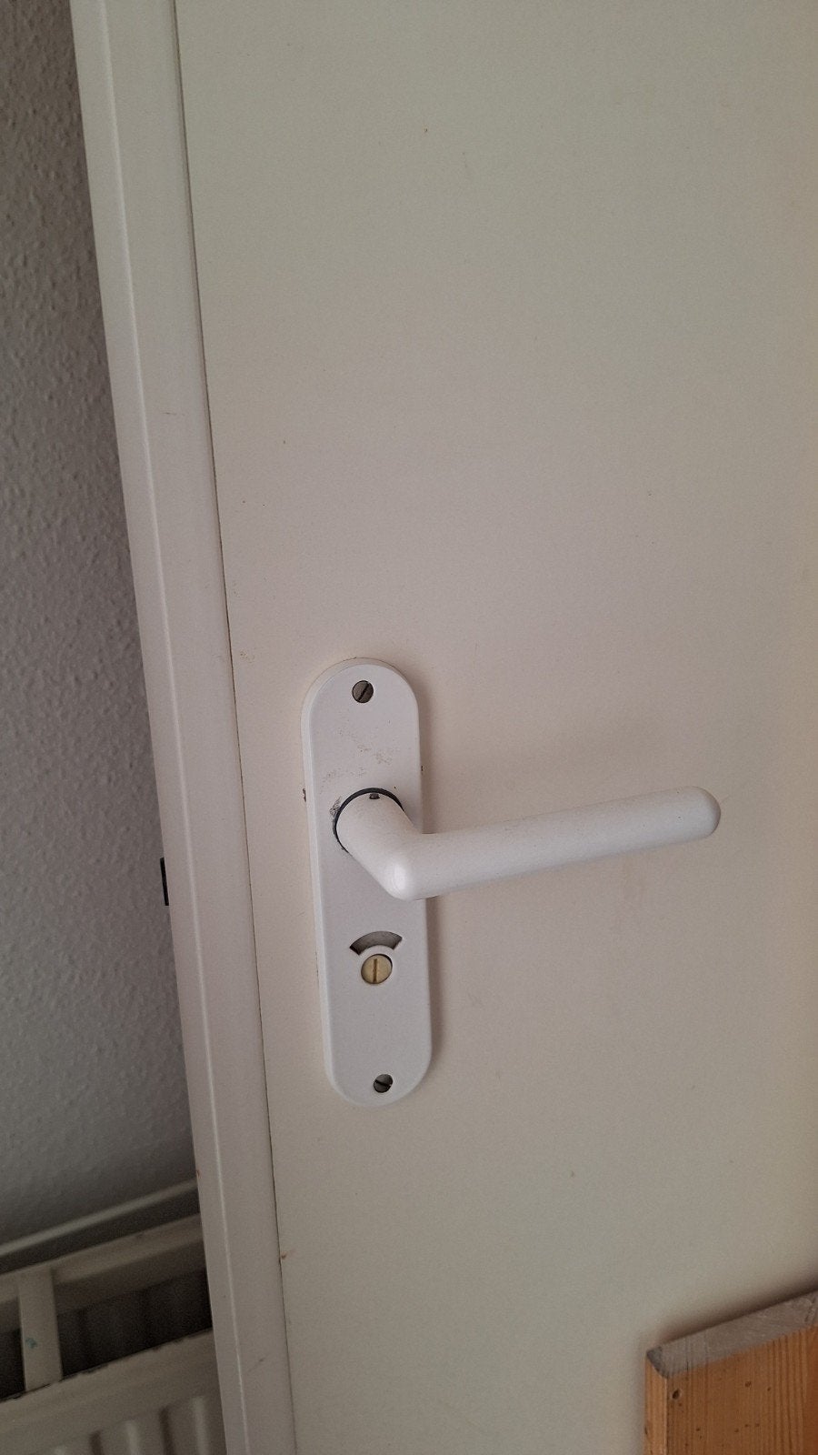 Binnendeur met kozijn voor badkamer/toilet (op te halen), Ophalen, Gebruikt, Minder dan 80 cm, Binnendeur