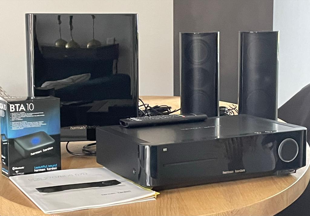 Harman Kardon BDS 270/570 Home Cinema Set met Bluetooth, Audio, Tv en Foto, Home Cinema-sets, Gebruikt, 2.1-systeem, Blu-ray-speler