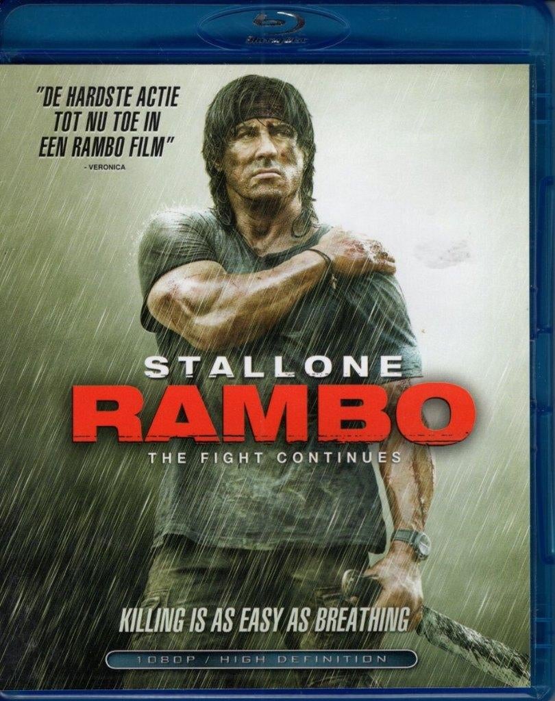 Rambo (2008, Sylvester Stallone) - IMDB 7.0 - NL uitgave, Verzenden, Zo goed als nieuw, Info@dfw.nl, Dutch Filmworks B.V.