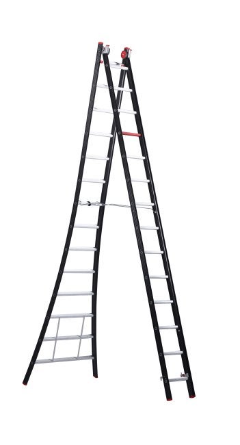 Professionele Altrex reform ladder, Ophalen, Gebruikt, Ladder, Opvouwbaar of Inschuifbaar