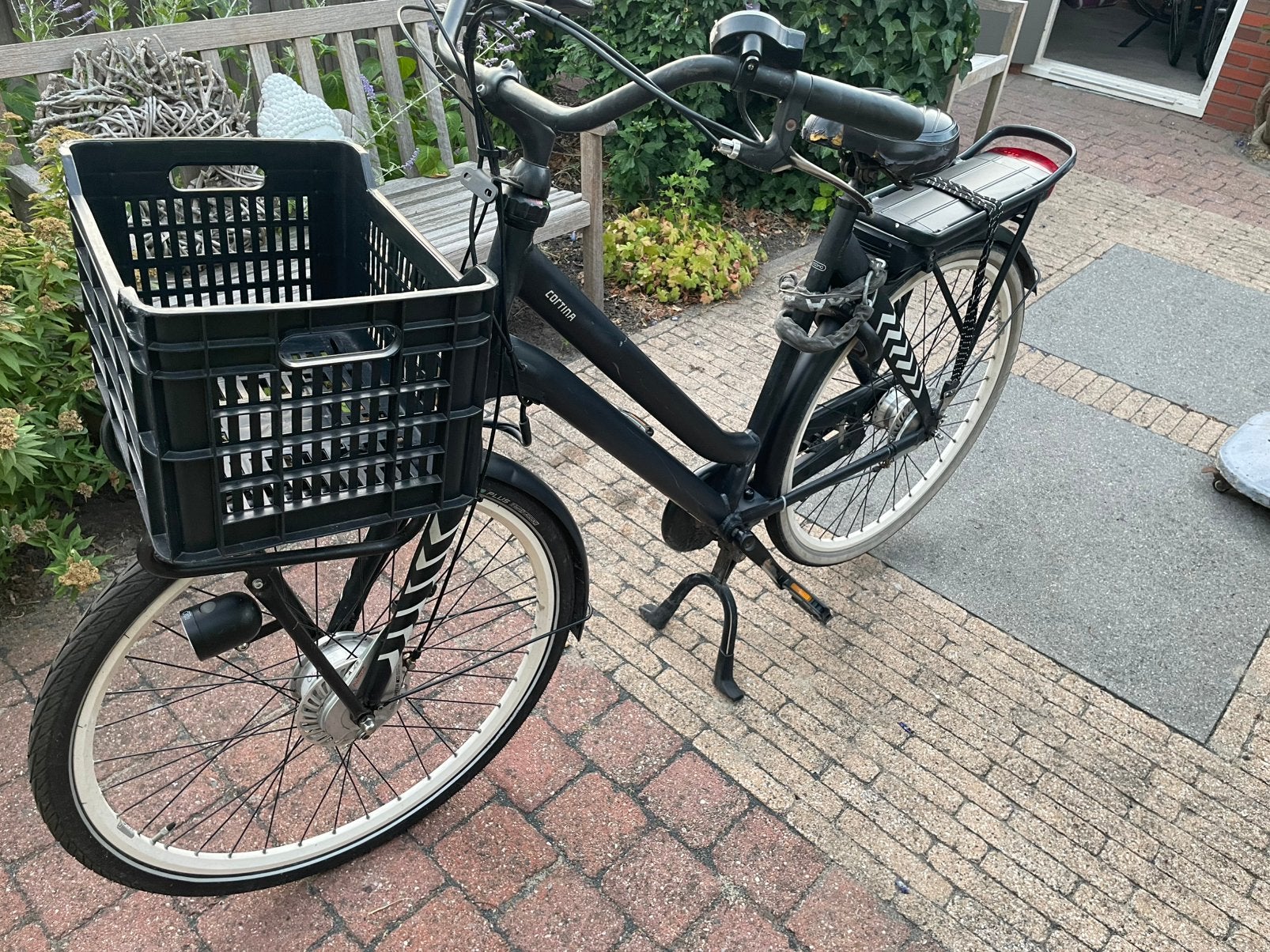 Cortina crush fiets, Fietsen en Brommers, Elektrische fietsen, Ophalen, Gebruikt, Cortina