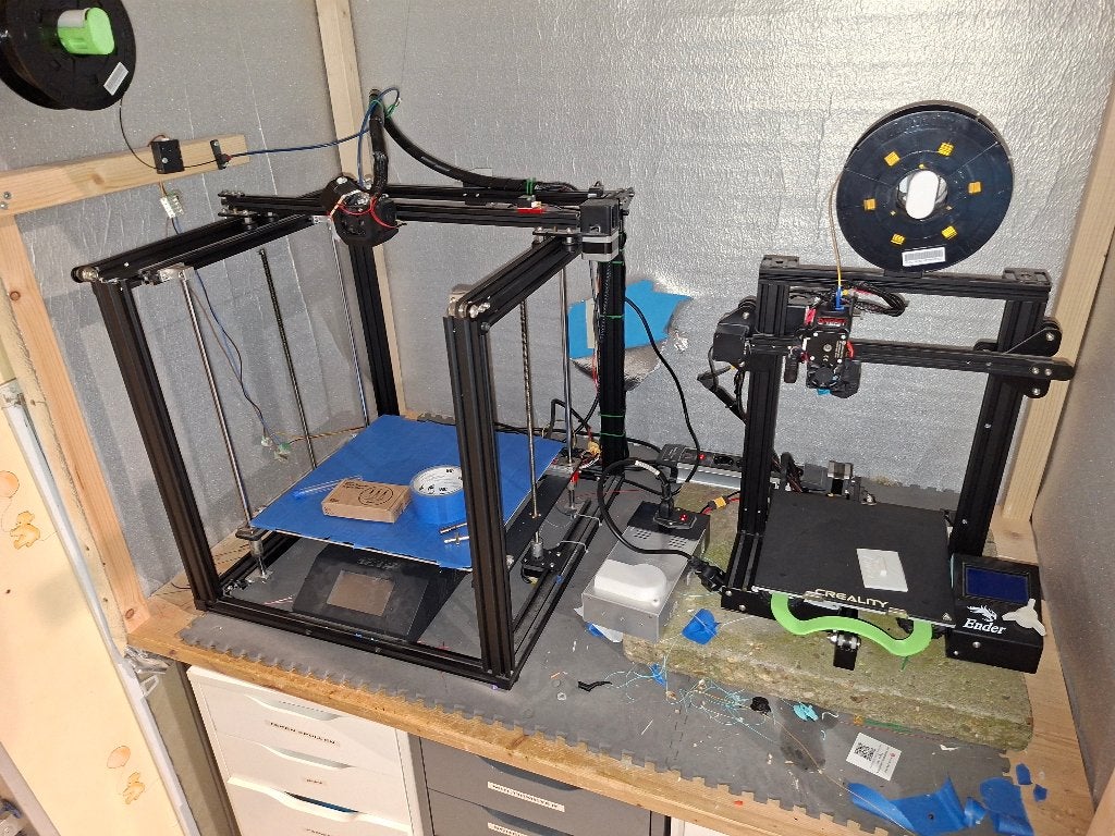 Ender 5 plus & ender 3 pro, Computers en Software, 3D Printers, Gebruikt, Ophalen of Verzenden, Filament, Creality