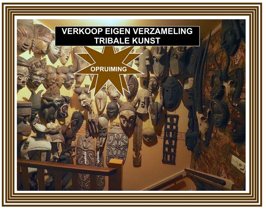 TRIBALE KUNST - OPRUIMING: eigen verzameling - vele objecten, Ophalen of Verzenden