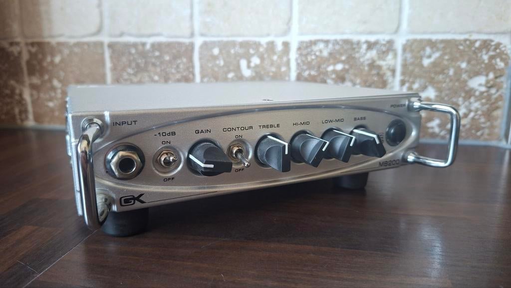 Gallien Krueger MB200 Basversterker Top - Compact & Krachtig, Muziek en Instrumenten, Versterkers | Bas en Gitaar, Gebruikt, Basgitaar