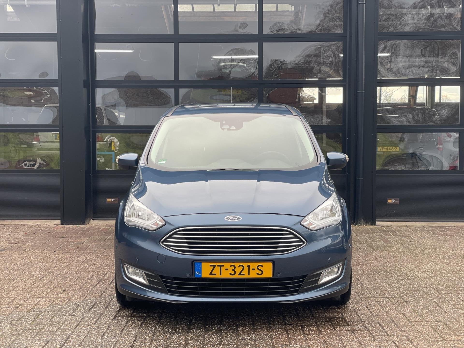 Ford Grand C-MAX, Auto's, Voorwielaandrijving, Gebruikt, Blauw, 1476 kg