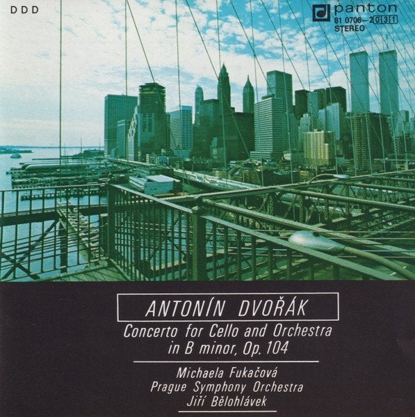 DVORAK Concerto for cello and orchestra CD FUKACOVA PANTON, Ophalen of Verzenden, Romantiek, Zo goed als nieuw, Orkest of Ballet