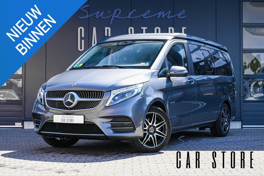 Mercedes-Benz V-klasse 300d 4-MATIC Lang | Marco Polo | 360-, Auto's, Mercedes-Benz, Bedrijf, Te koop, V-Klasse, 360° camera, 4x4