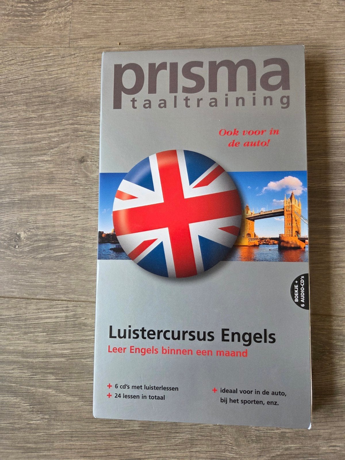 Prisma Taalcursus Engels: Luistercursus met 6 CD's, Ophalen of Verzenden, Zo goed als nieuw, Willy Hemelrijk, Non-fictie