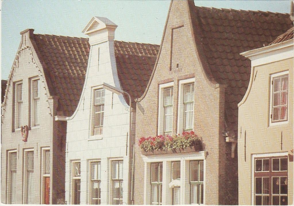GOUDSWAARD Dorpsbeeld Foto Ir. A. Coops, Verzamelen, Ansichtkaarten | Nederland, Verzenden, 1960 tot 1980, Ongelopen, Zuid-Holland