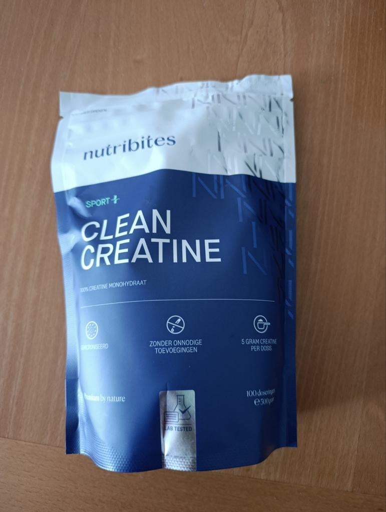Nutribites Clean Creatine, Sport en Fitness, Gezondheidsproducten en Wellness, Ophalen of Verzenden, Nieuw, Poeder of Drank