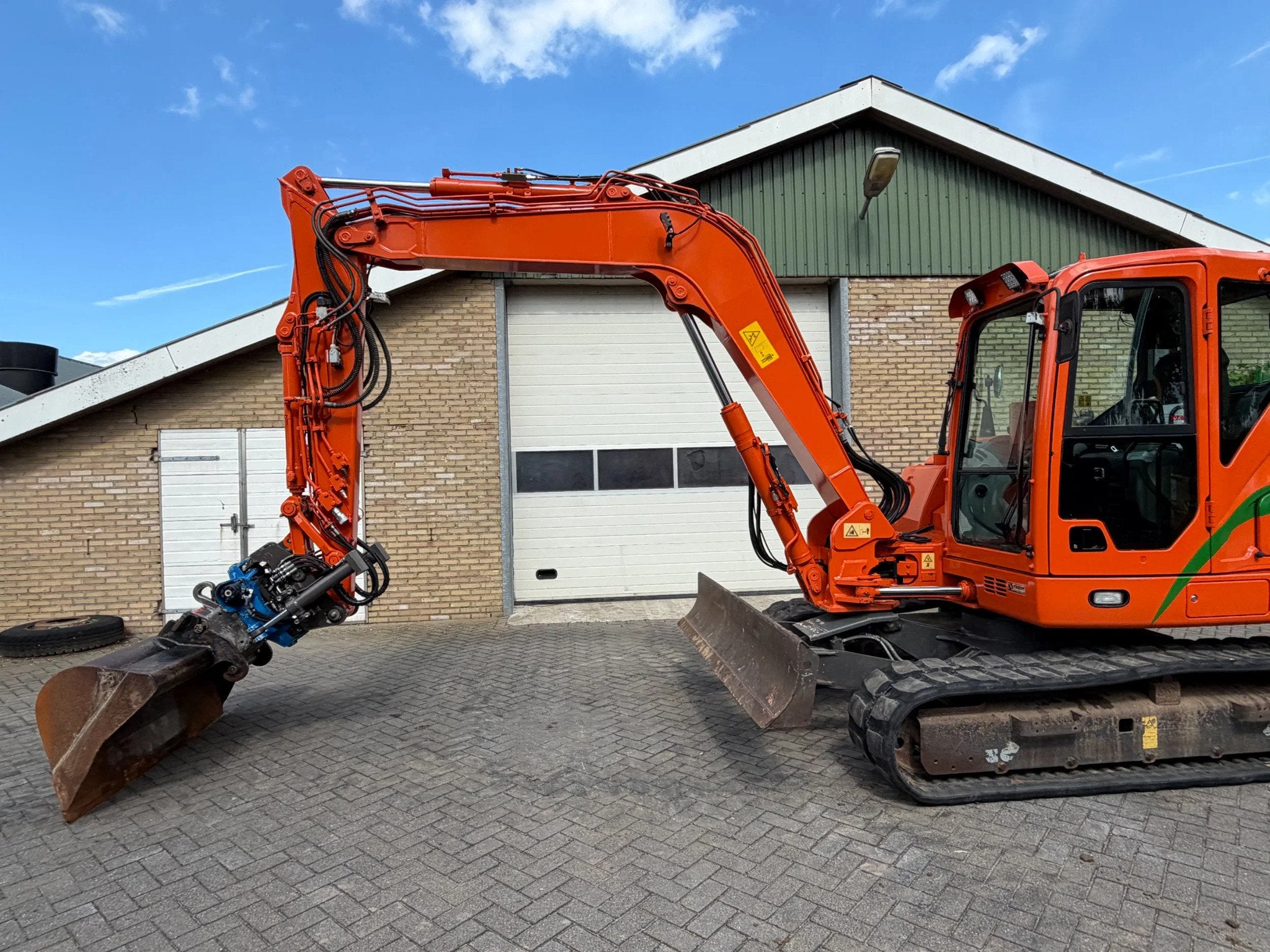 Case CX80C (bj 2018), Zakelijke goederen, Graafmachine