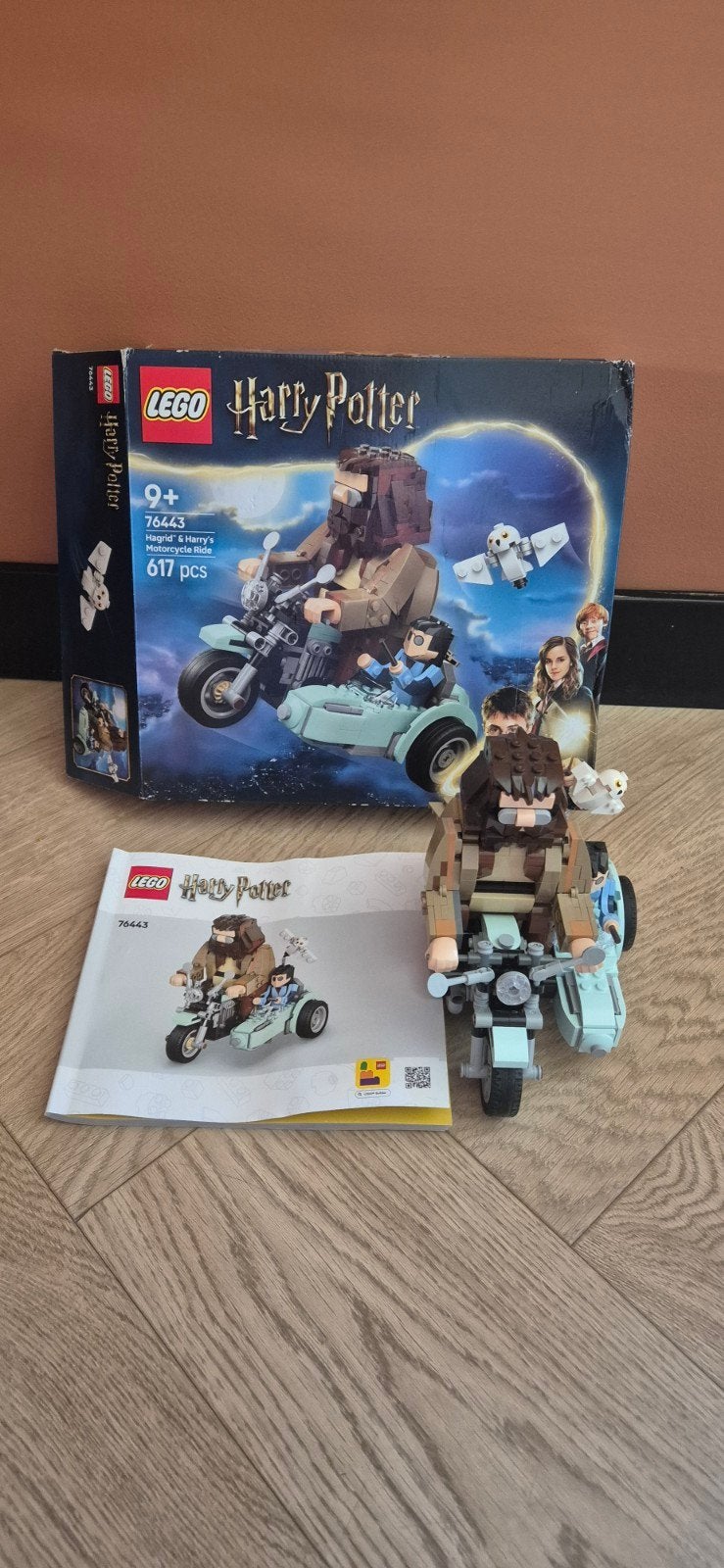 LEGO Harry Potter 76443 Hagrid's Motorfiets Rit, Compleet, Lego, Harry Potter, Ophalen of Verzenden