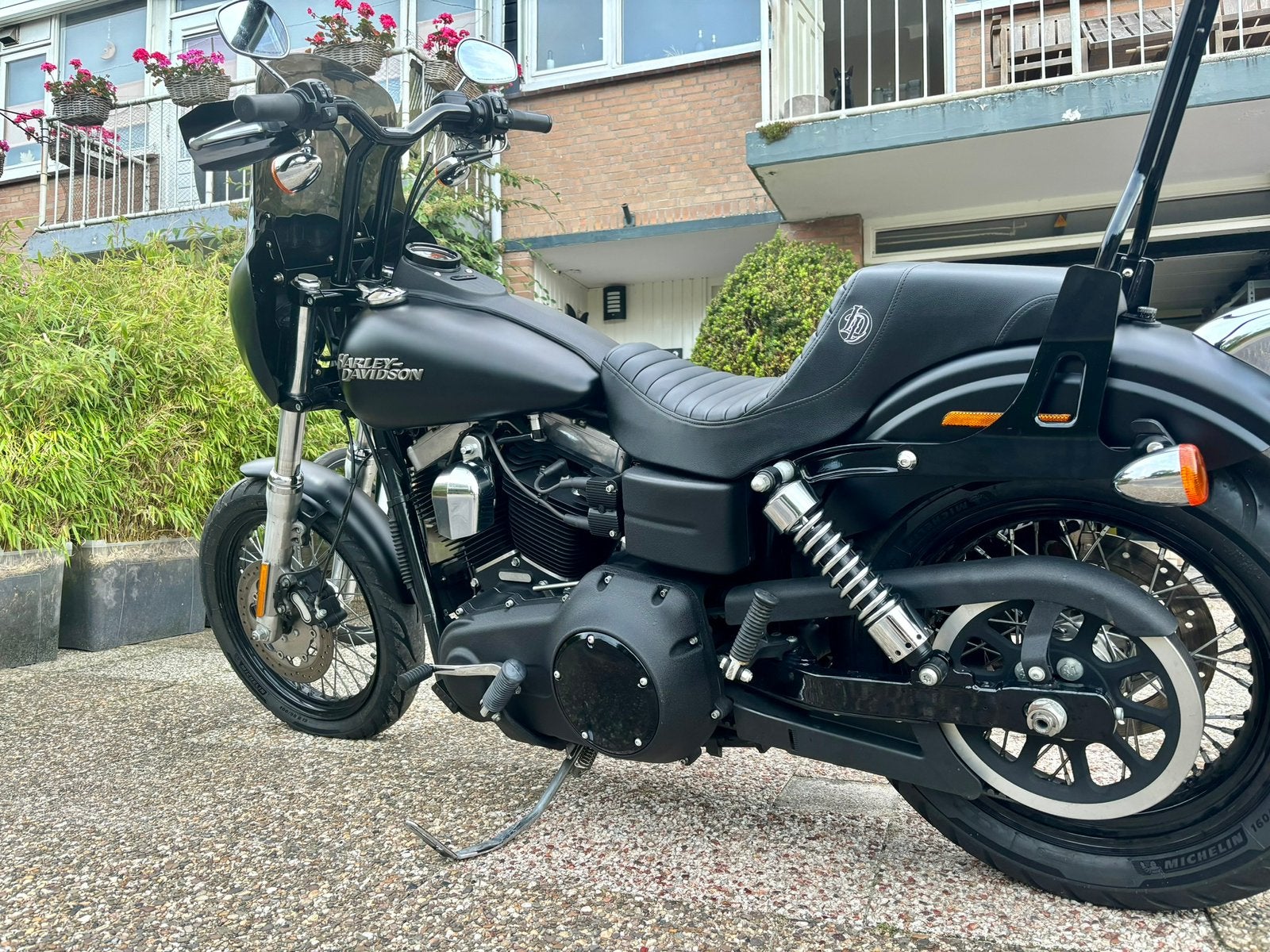 Harley Davidson Street Bob 5HD (Clubstyle) –2011 | 24.514 km, 2 cilinders, Occasion, Chopper, Particulier