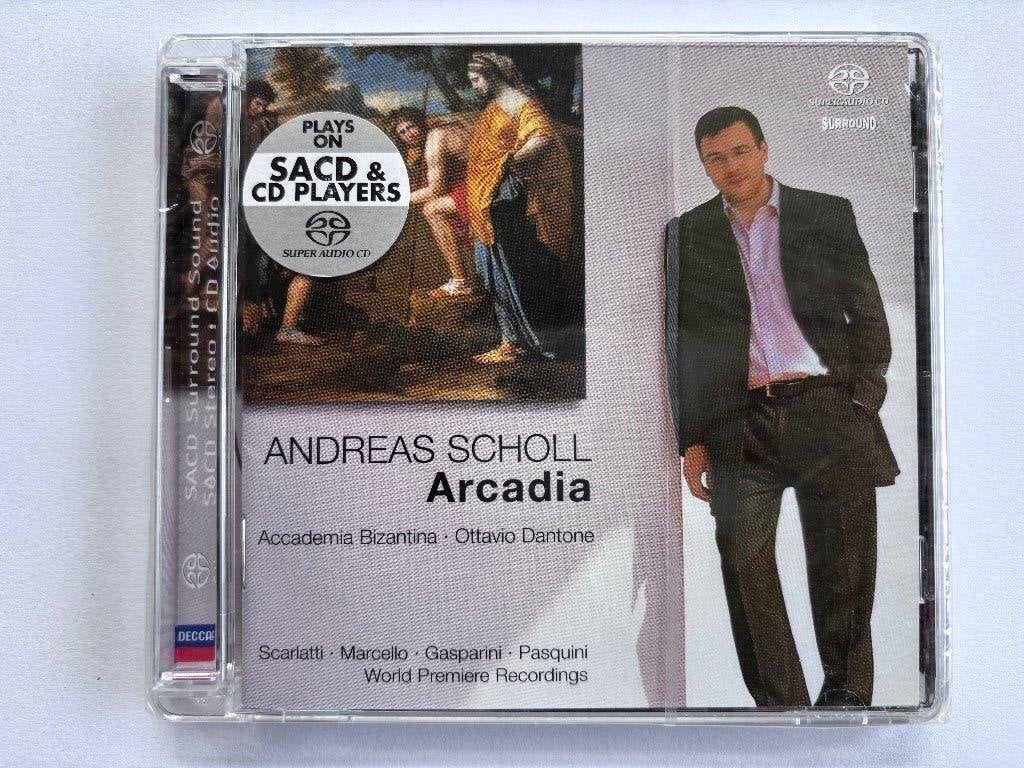 Arcadia - Andreas Scholl - SACD, Overige componisten, Overige typen, Ophalen of Verzenden, Nieuw in verpakking