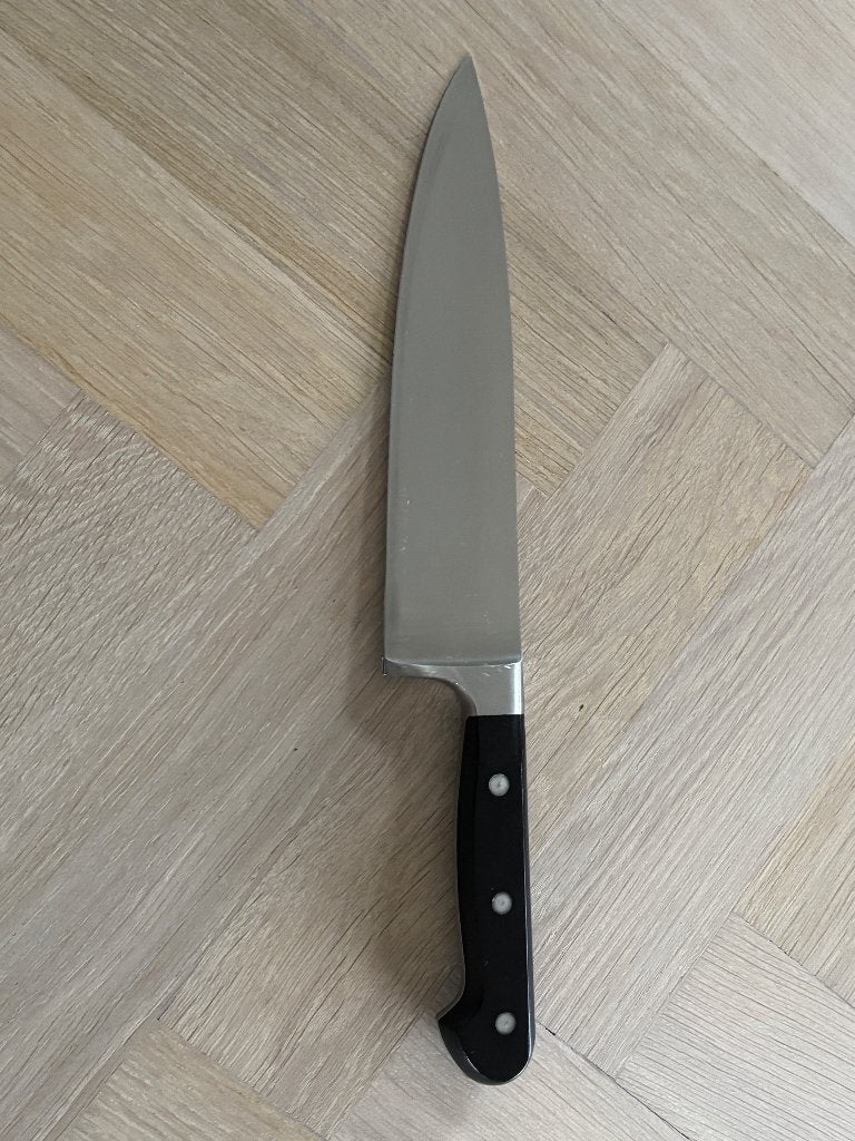 Zwilling koksmes, Ophalen of Verzenden, Zo goed als nieuw, Rvs of Chroom
