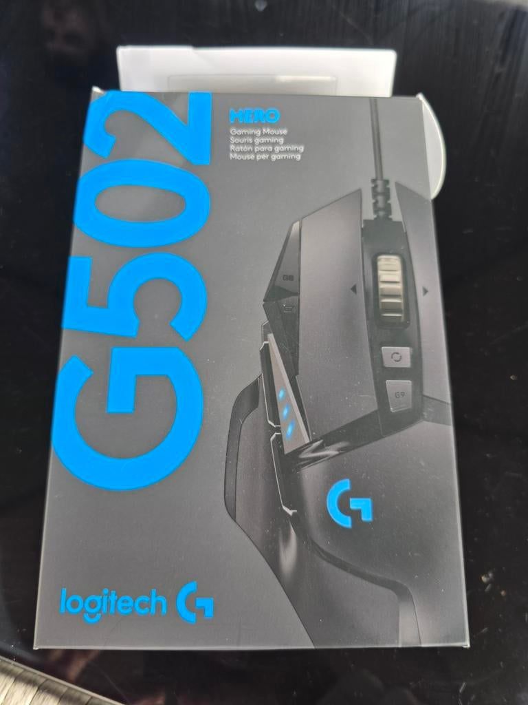 Nieuwe Logitech G502 HERO Gaming Muis - Bedraad, Rechtshandig, Muis, Nieuw, Ophalen of Verzenden